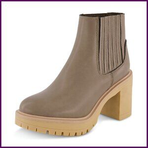 Women's Chelsea Boots with Memory Foam, Wide Widths, 3-Inch Heel